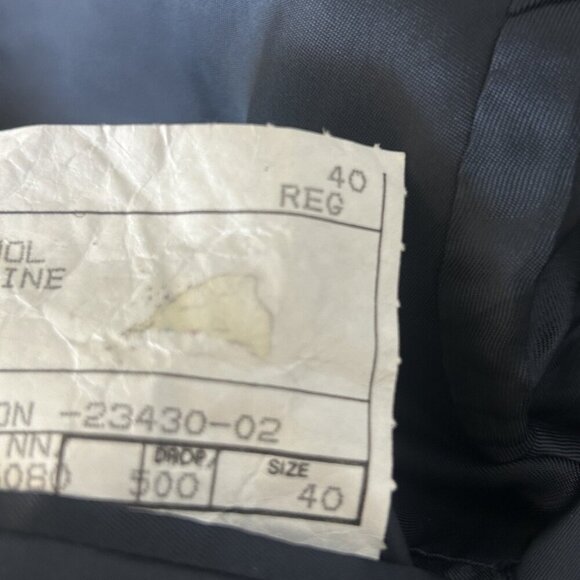 Joseph Abboud Men's 100% Wool Checkered Tweed Sport Coat Blazer Size 40R - Picture 7 of 14